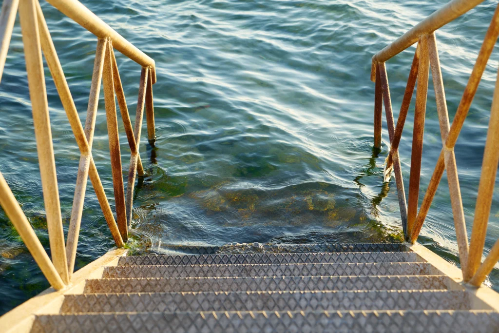Helical Deck Pier Installation